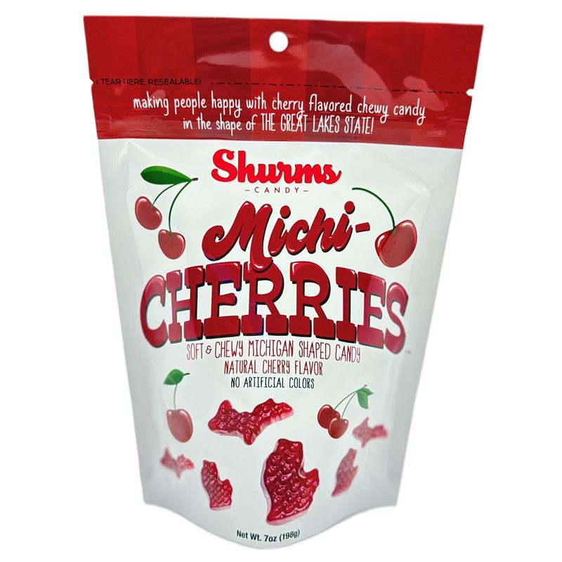 MichiCherries 7 oz. Resealable Pouch – Shurms Candy